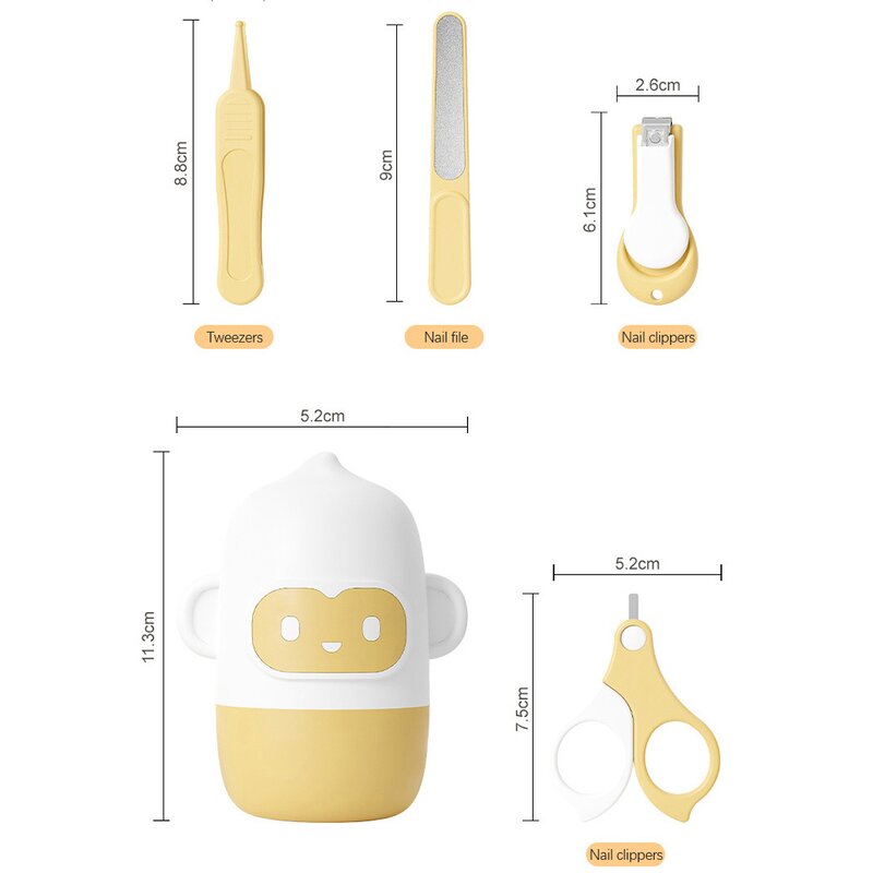 Baby Nail Care Set Manufacturer - Wholesale New Products Grooming Cutter Clippers Scissors Trimmer with Storage
