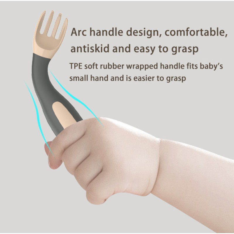 Baby Feeding Utensils Set Manufacturer - Best Selling Manufacture Bendable Spoon and Fork Tableware Set