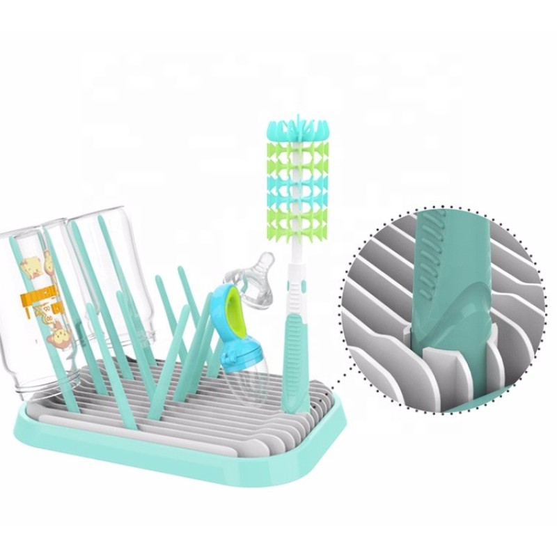 Bottle Drying Rack Manufacturer - Storage Accessory Drying Rack for Baby Feeding Bottle OEM/ODM