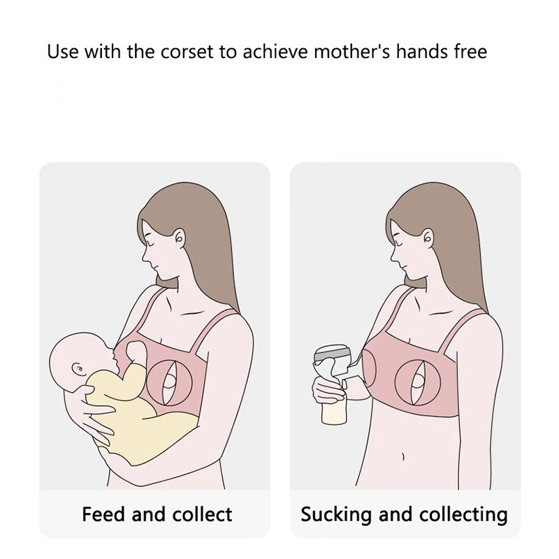 Breast Milk Pump Manufacturer - New Arrival Safe Pp Portable Spectra Hands Free Electric Machine