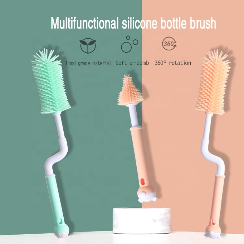 Baby Bottle Brush Set Manufacturer - Milk Bottle Brush Feeding Cleaner OEM/ODM