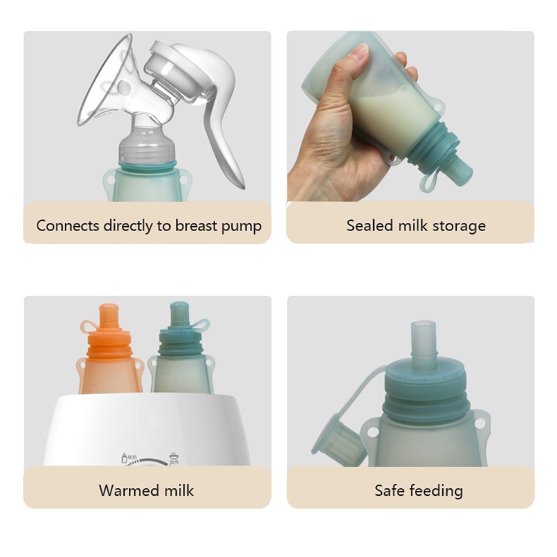 Wearable Breast Pump Manufacturer - 2 Pack Reusable Portable Hands Free Soft Silicone Shield Milk Saver