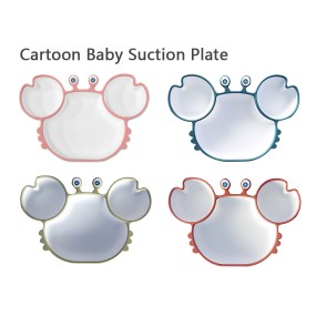 Baby Feeding Set Manufacturer - Hot Style Easy to Wash Non-Toxic Silicone Dish Plate Dishwasher Safe