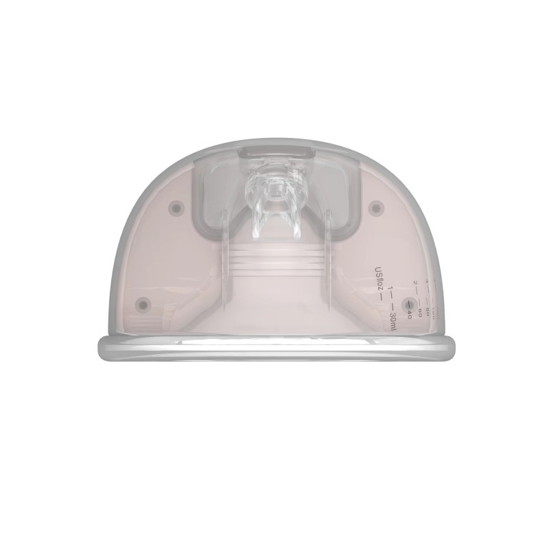 Breast Milk Catcher Manufacturer - Portable Hands Free Double Wearable Shield Silicone Pump Collector with Plug