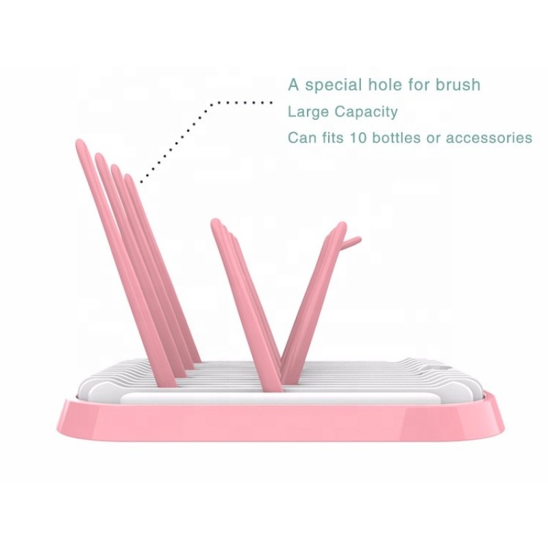 Milk Bottle Drying Rack Manufacturer - Rak Botol Susu Bayi Flessen Afdruiprek Egouttoir Bouteille Bebe OEM/ODM