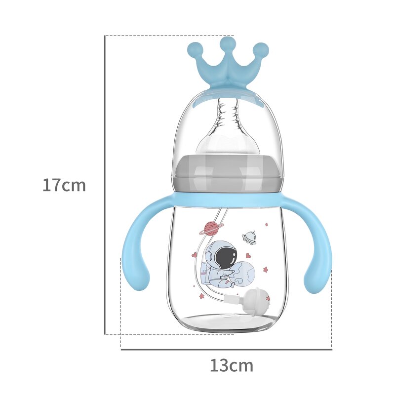 Baby Feeding Bottle - 180ml Anti Colic