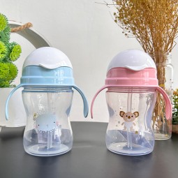 Water Bottle - Kids Drinking Straw