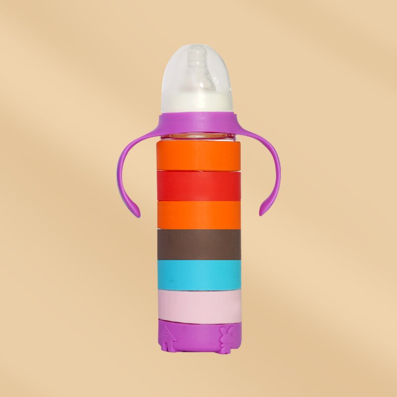 Glass Baby Bottle - 240ml Custom Logo