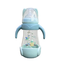 Glass Feeding Bottle - Silicon Covered