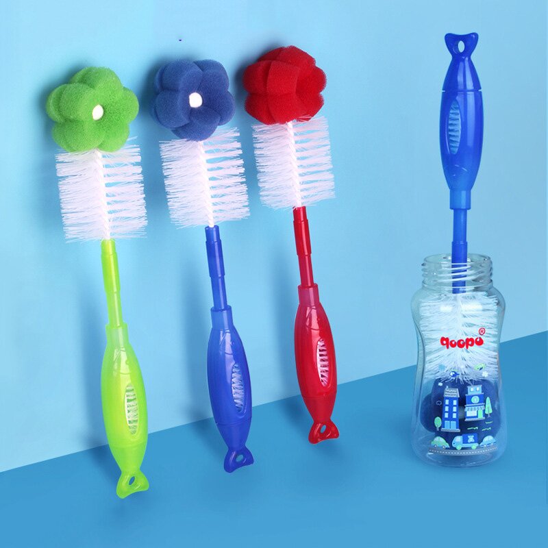 Straw Brush - 360 Degree Rotating