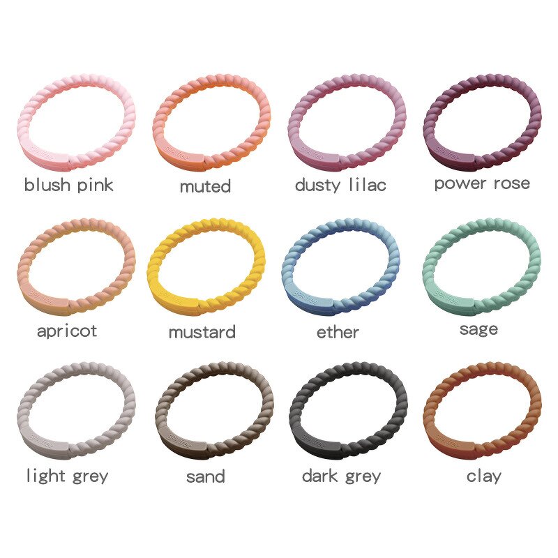 Teething Bracelet - Colorful BPA Free