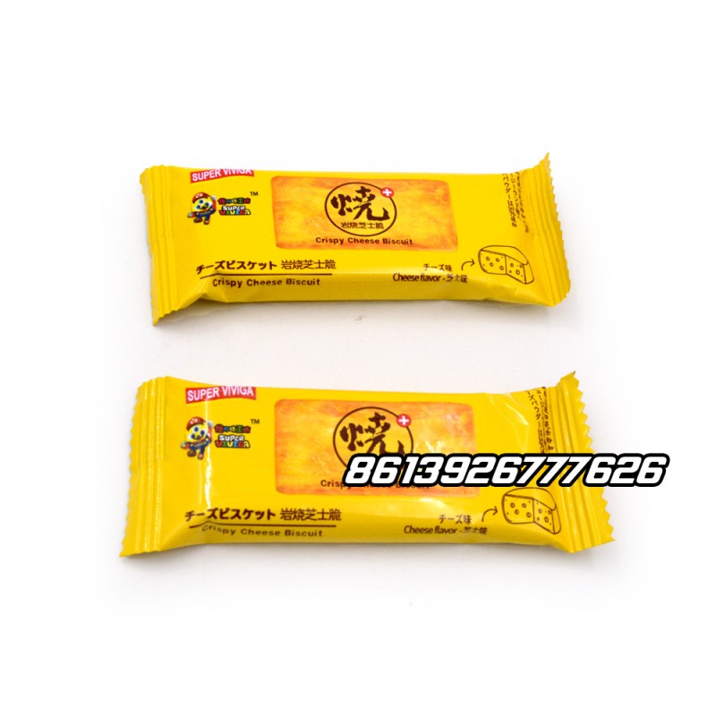 Wholesale Custom Crispy Thin Cheese Chinese Cracker Biscuit