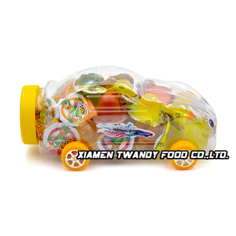 Wholesale Car Shape Bottle Packing Good Taste Jelly Cup Jelly