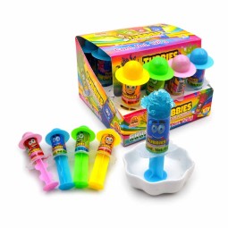 OEM Colorful Fruit Sweet Crazy Hair Jely Gummy Candy for Kids