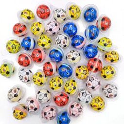 Wholesale Custom Sweet Sports Football Shape Soft Gummy Candy Fill Jam
