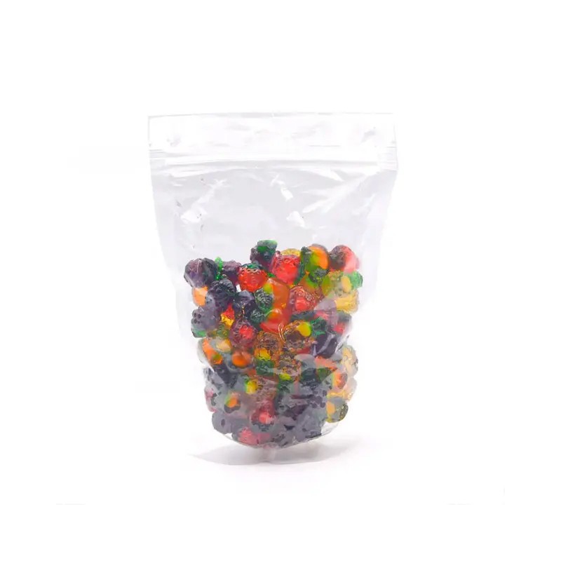 Wholesale Custom Colorful Halal Sweet 3d Fruit Shape Jelly Gummy Candy