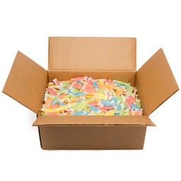 OEM Colorful Nipple Bottle Shape Sweet Liquid Jam Wax Candy