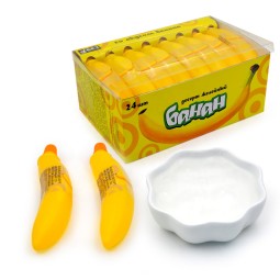 55g Fruit Jelly Pudding Candy Banana Shape Pudding