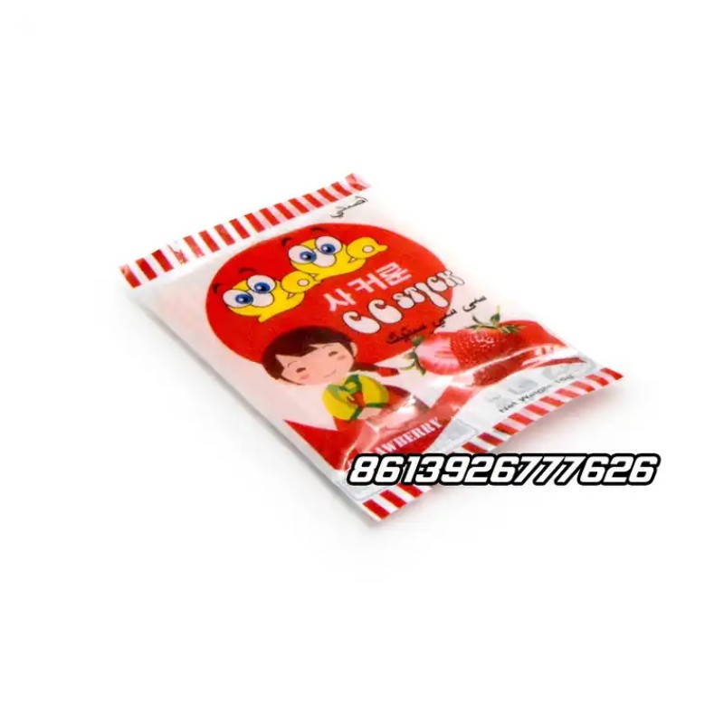 Wholesale Sweet Strawberry Fruit Flavor Hard Cc Stick Powder Candy