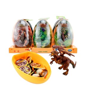 Wholesale Custom Surprise Dinosaur Chocolate Egg With Toy