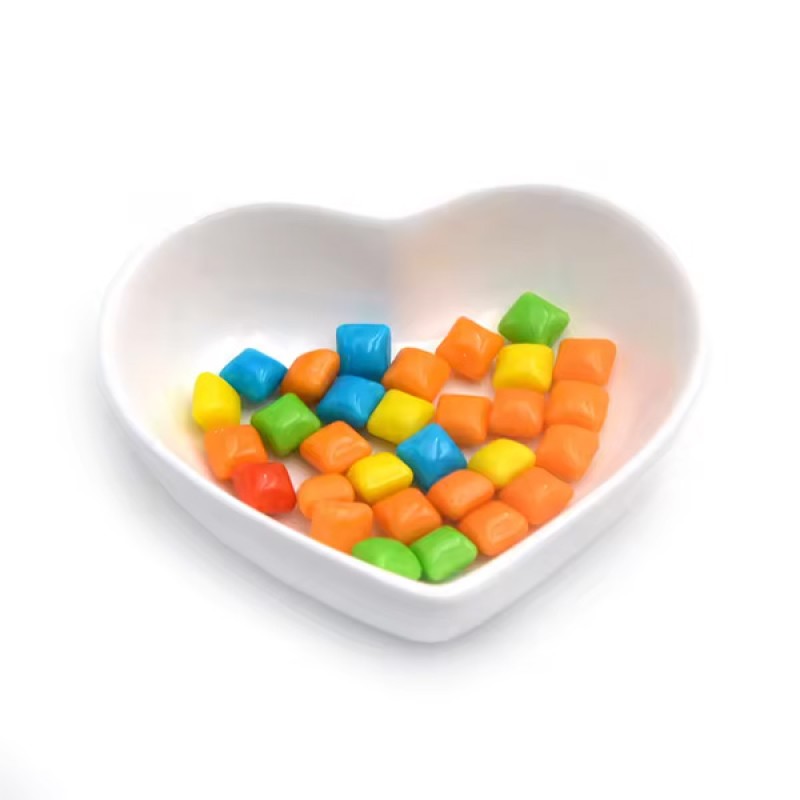 Wholesale Custom Fruity Pillow Shape Fruity Chewing Bubble Gum