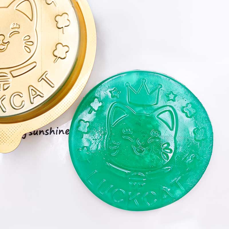 Funny Medalla Shape Sweet Fruity Toy Gummy Jelly Candy