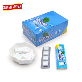 Super Mint Private Label Chewing Gum Candy Confectionery