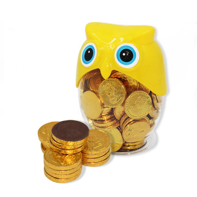 China Imported Chocolates Direct Wholesale Customized Halal Private Label Compound Cheap Chocolate Gold Coins