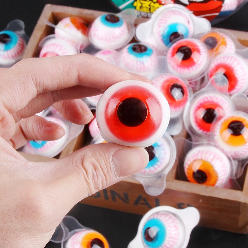 OEM Hot Sale Indonesia Permen Gummy Bola Mata Candy