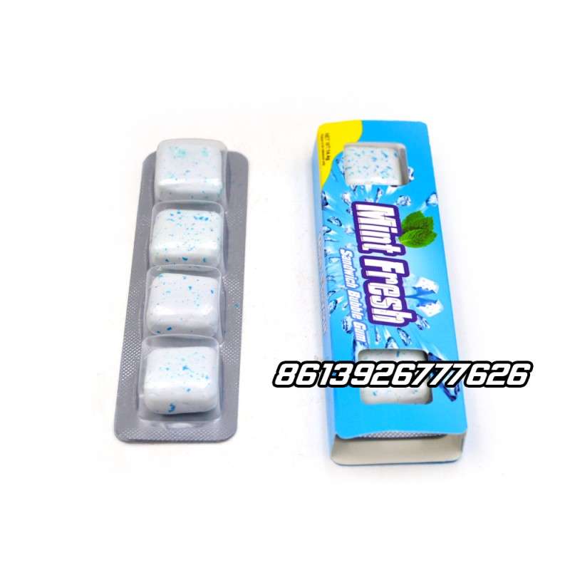 Super Mint Private Label Chewing Gum Candy Confectionery