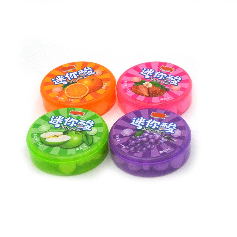 Superviviga Wholesale Custom Mini Sour Fruity Candy Tablet