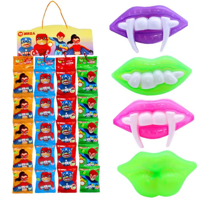 Wholesale Custom Funny Lips Toy Sweet Diamond Hard Candy