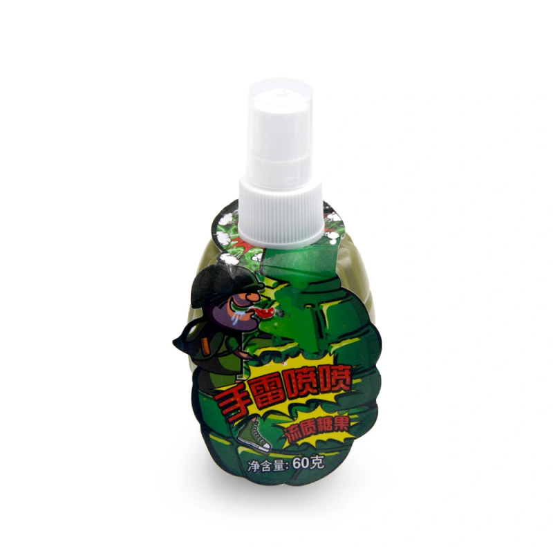 Sour Sweet Grenade Bottle Spray Liquid Candy