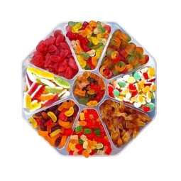 Wholesale Custom Halal Assorted Fruit Flavor Sweet Sour Gelatin Jelly Gummy Candy