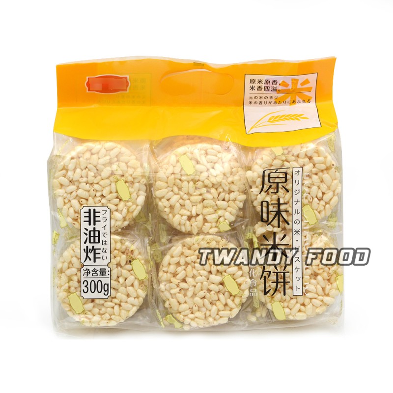 Custom Private Label Halal Snack Food Original Rice Crackers