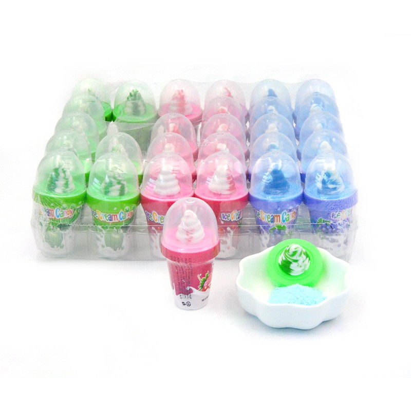 Suepr Viviga Nipple Rng Shape Hard Candy Sour Powder Candy