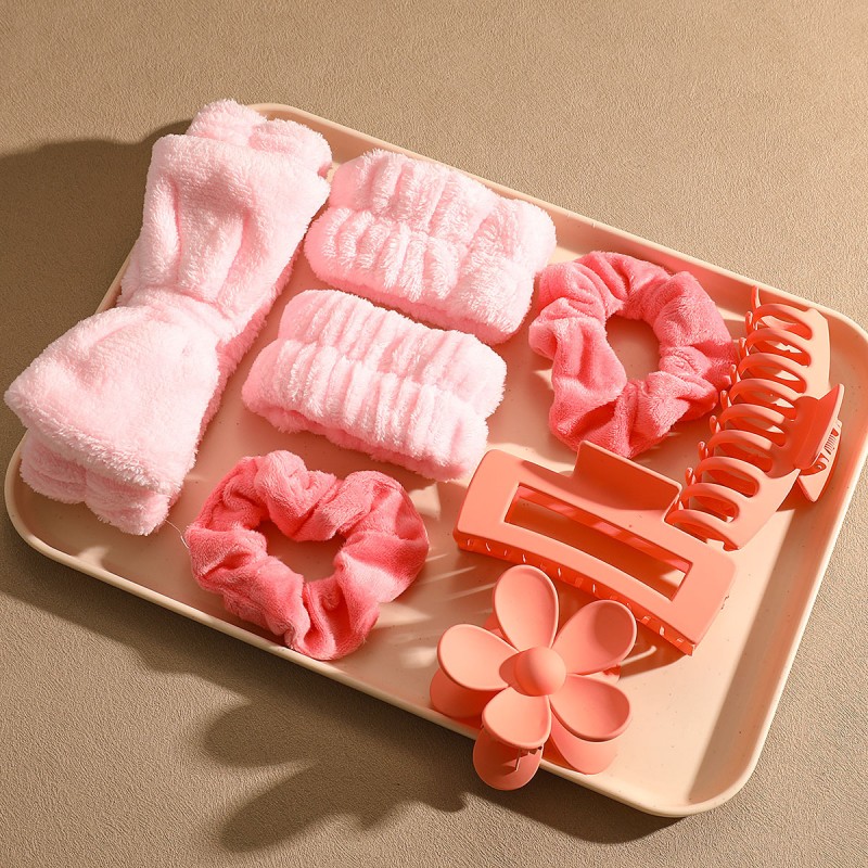 Spa Headband Set - 16pcs Washing Band