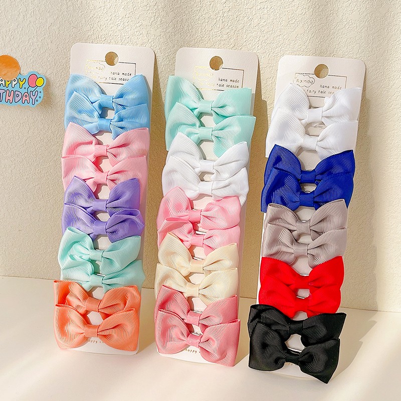 Grosgrain Bows - Ribbon Hair Clips Supplier