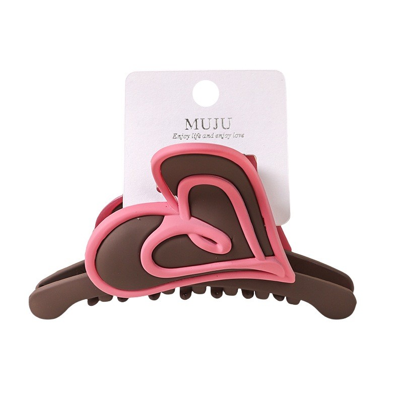 Flower Hair Claw - Card Hairpin Clip