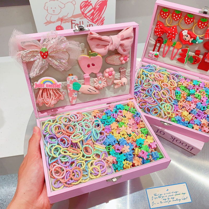 Flower Hair Ties - Fashion Barrettes Set Supplier