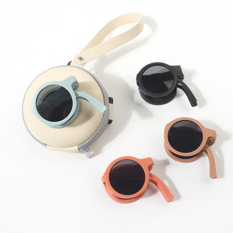 Round Sunglasses - Unisex Vintage Frame