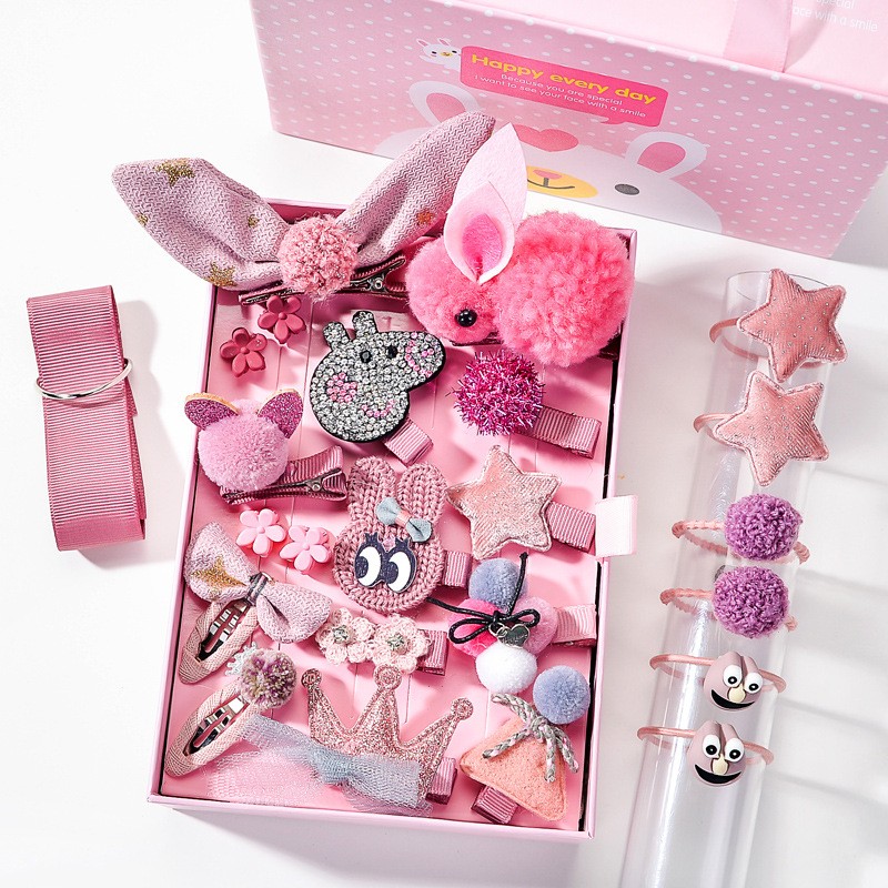 Hair Clip Set - Colorful Cartoon Rubber Bands Supplier