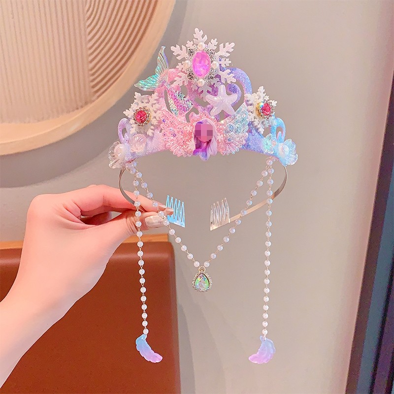 Butterfly Headband - Mermaid Crown Princess