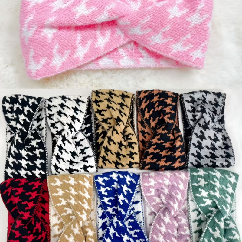 Knitted Headband - Wool Twisted Winter