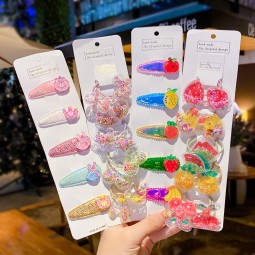 Elastic Hair Bands - Flower Rubber Bands Set