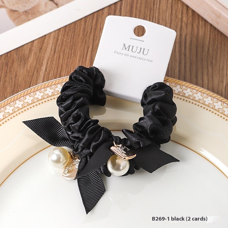 Satin Hair Rope - Korean Style Headwear