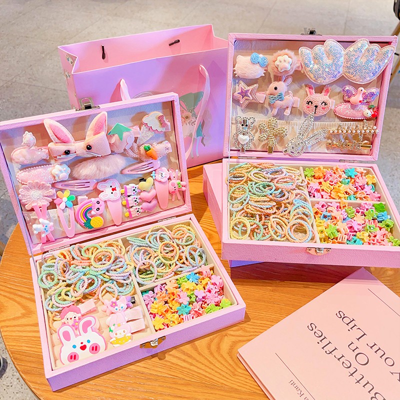 Sanrio Hair Set - 150pcs Clip Ties Combo