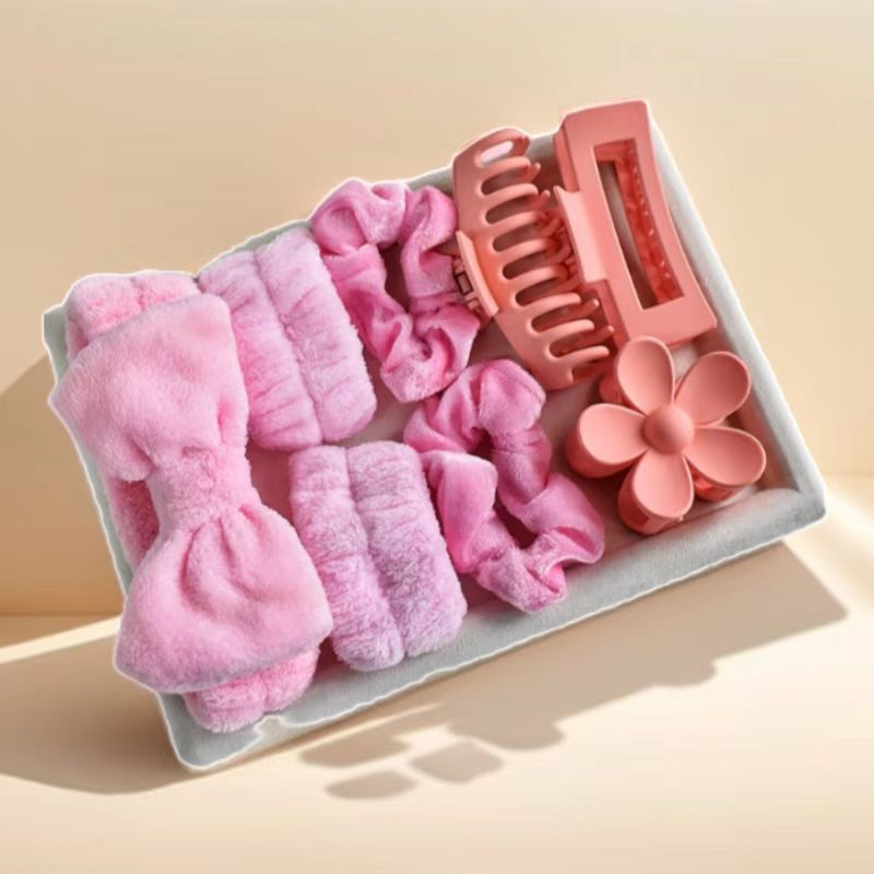 Spa Headband Set - 16pcs Washing Band