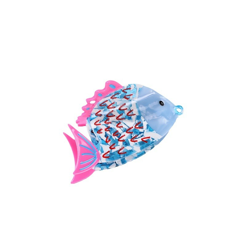 Fish Hair Claw - 9cm Acetate Clip