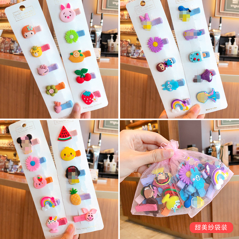 Children Hair Clips - Cartoon BB Clip Set Manufacturer